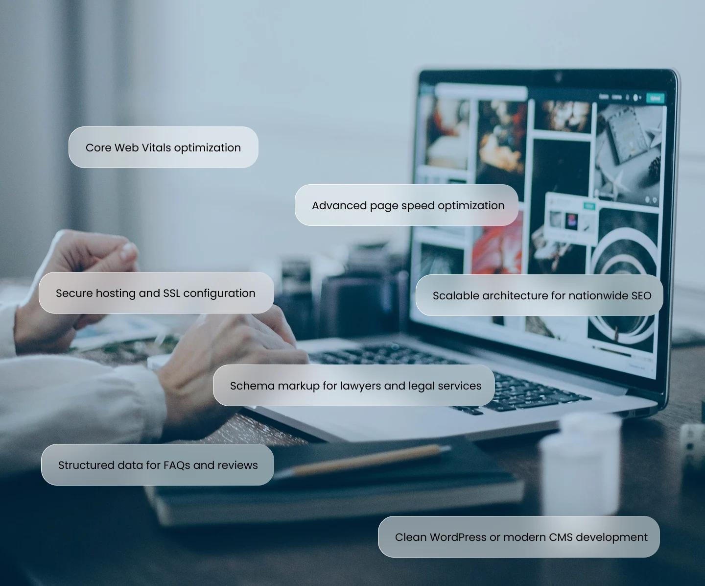 Website development standards for law firms